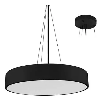 INDIGO-JUNE 1 P 18W 3300Lm 120� DIM Noir mat (SU15605)
