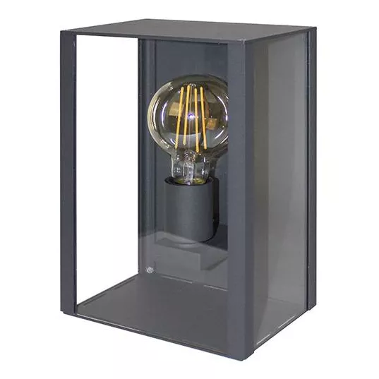 INDIGO-KADRO E27 MAX8W ECO/LED IP44 Anthracite (OU25324)