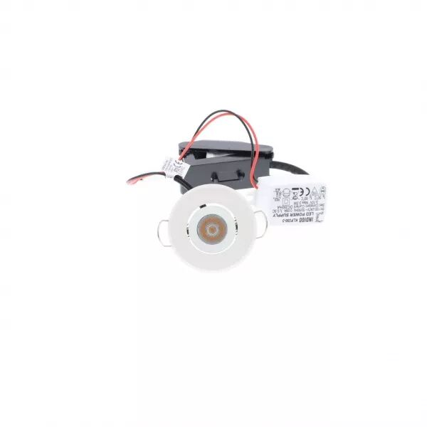 INDIGO-LASY RX 1W 100Lm 3000K 24� IP44 Blanc mat (DO334WW30)