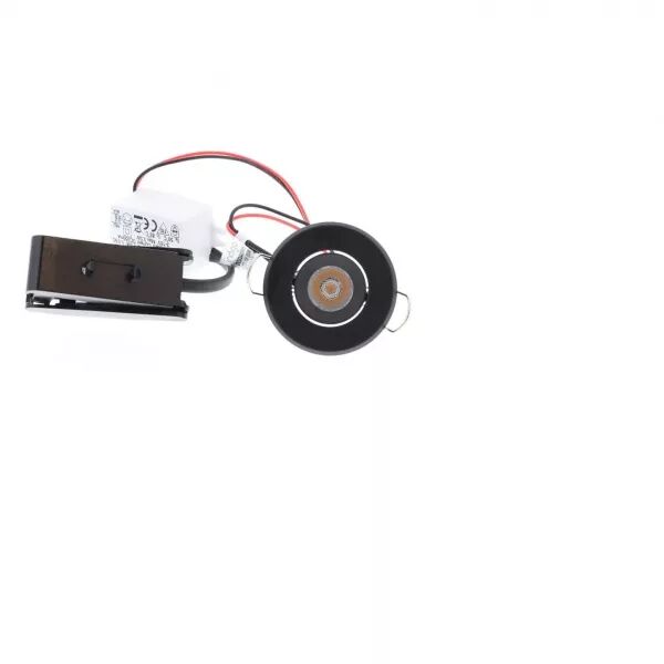 INDIGO-LASY RX 1W 100Lm 3000K 24� IP44 Noir mat (DO334WW05)