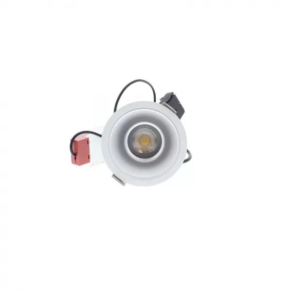 INDIGO-LYON 1 R 15W 1920Lm 4000K 60� IP44 Blanc mat - Argent (DO538NW53)