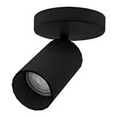 INDIGO-OKTO 1 C GU10 MAX10W PAR16 Noir mat (WA23105)