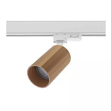 INDIGO-OKTO 3 T GU10 MAX10W PAR16 Blanc mat - Or rose (TR42202)