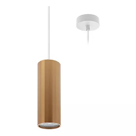 INDIGO-OKTO P GU10 MAX10W PAR16 Blanc mat - Or rose (SU16002)
