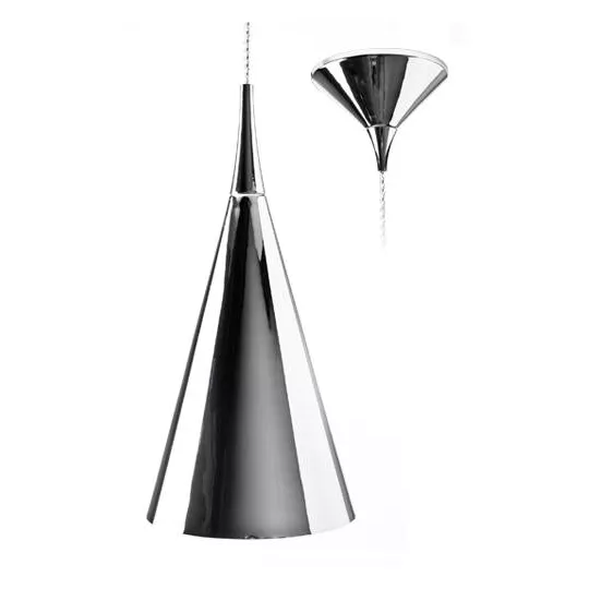 INDIGO-PYRA 200 E27 MAX40W LED/CLA/ECO CHROME (KI00403)