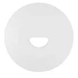 INDIGO-STEPBEAM FACE RONDE DIFFUSION DEMI-CIRCULAIRE Blanc (RBEZHCIRCLEW)