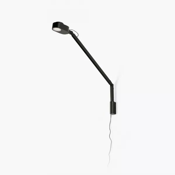 Inviting Lampe applique bras murale noir (57319)