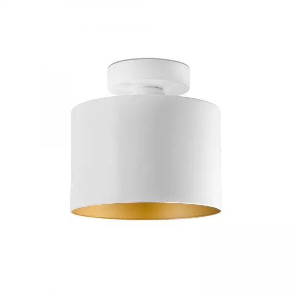 Janet Plafonnier En Or Et Blanc (65137)