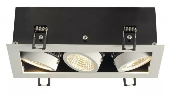 KADUX, encastr� carr�, 3 LED, blanc, (115721)