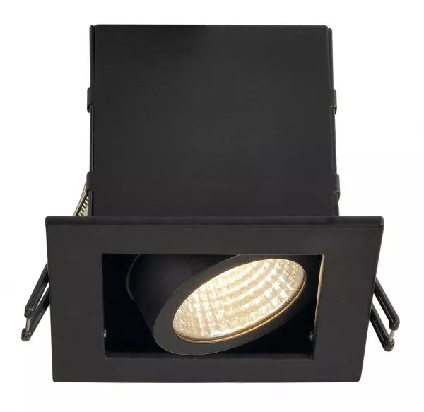 KADUX, encastr� carr�, LED, noir, 8,3W, (115700)