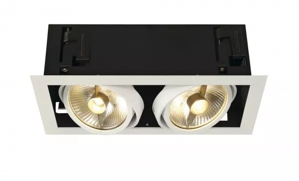 KADUX, QPAR111, encastr� carr�, blanc, (115551)