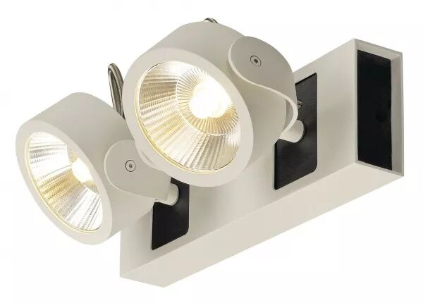 KALU, applique/plafonnier, blanc/noir, (1000130)