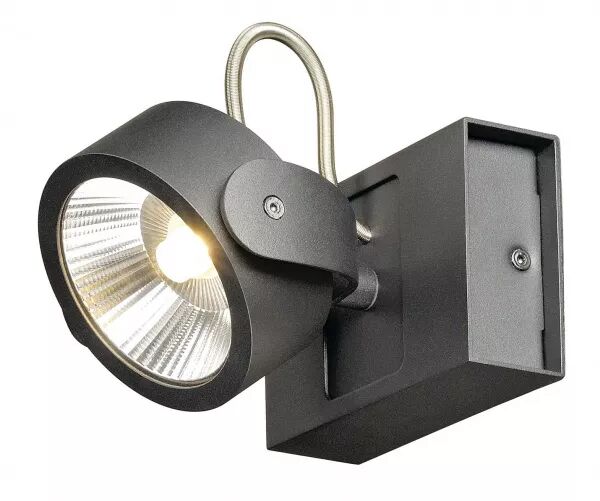 KALU, applique/plafonnier, noir, LED (1000127)