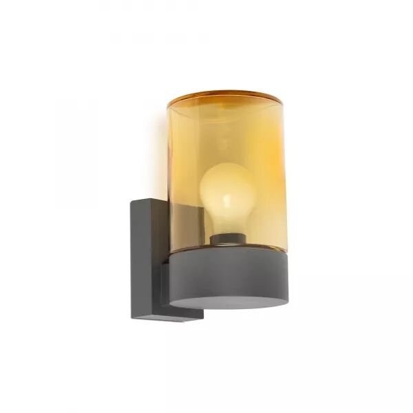 KILA Applique gris fonc� ambre (71745)