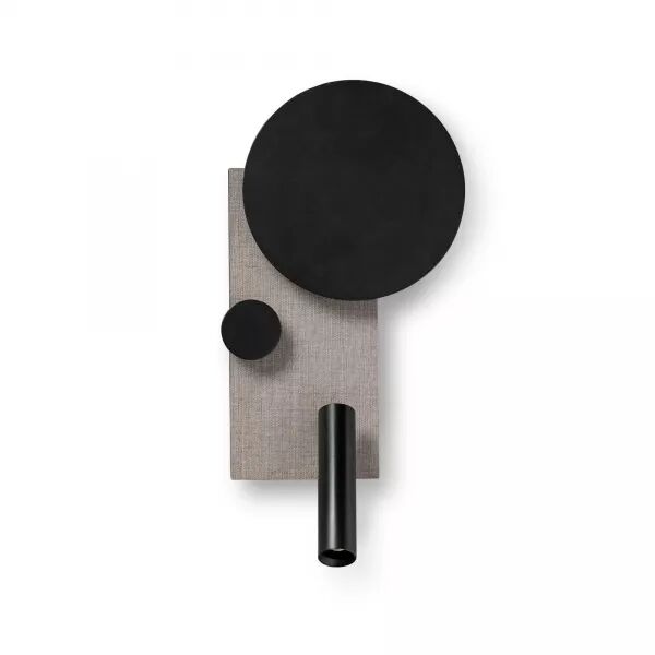 Klee Led Lampe Applique Gauche Gris (20066)