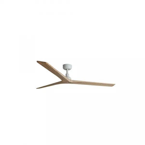 Klim L Ventilateur blanc/bois (34279)
