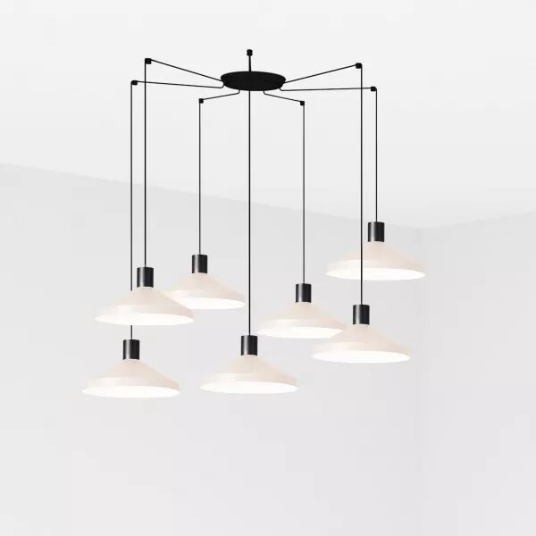 Kombo Lampe Suspension Beige �400 7L (68596-7L)