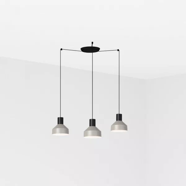 Kombo Lampe Suspension Gris �200 3L (68593-3L)