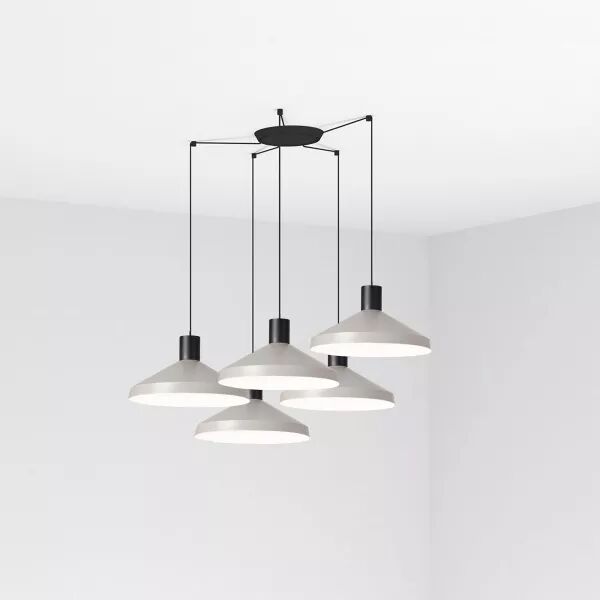 Kombo Lampe Suspension Gris �400 5L (68595-5L)