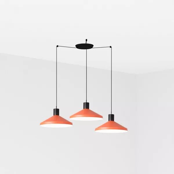 Kombo Terracotta Lampe Suspension Beige (68597-3L)