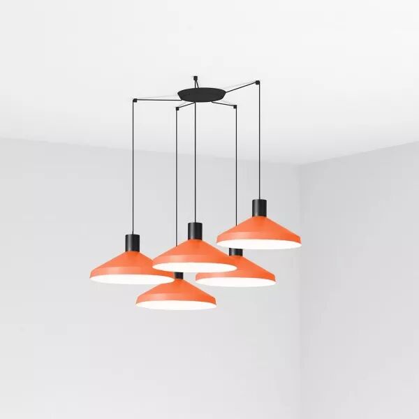 Kombo Terracotta Lampe Suspension Beige (68597-5L)