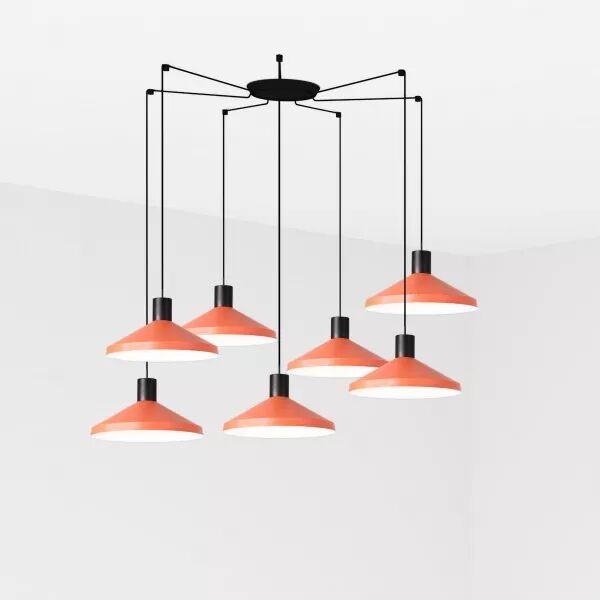 Kombo Terracotta Lampe Suspension Beige (68597-7L)