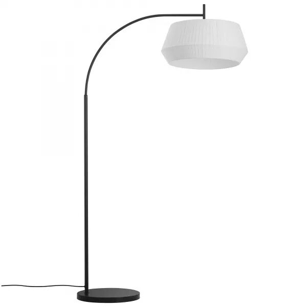 Lampadaire - DICTE - Textile - Blanc -  E27 (2112414001)
