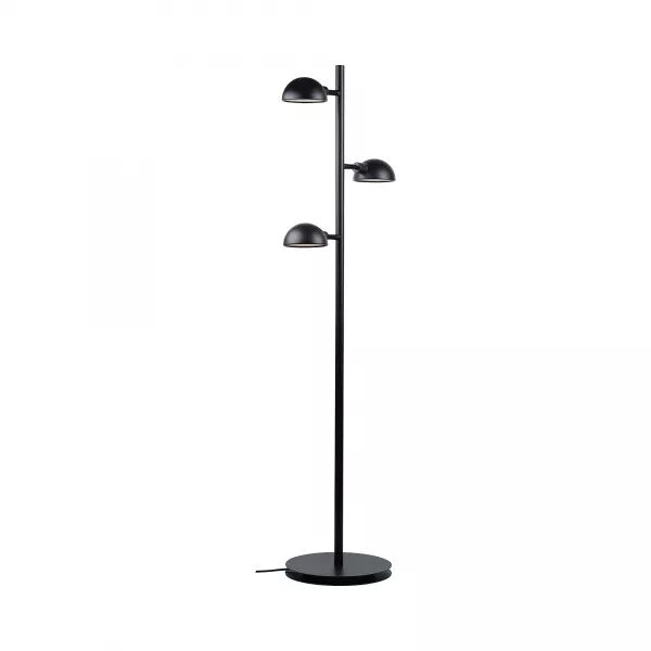 Lampadaire - NOMI - M�tal - Noir -  E14 (2220194003)