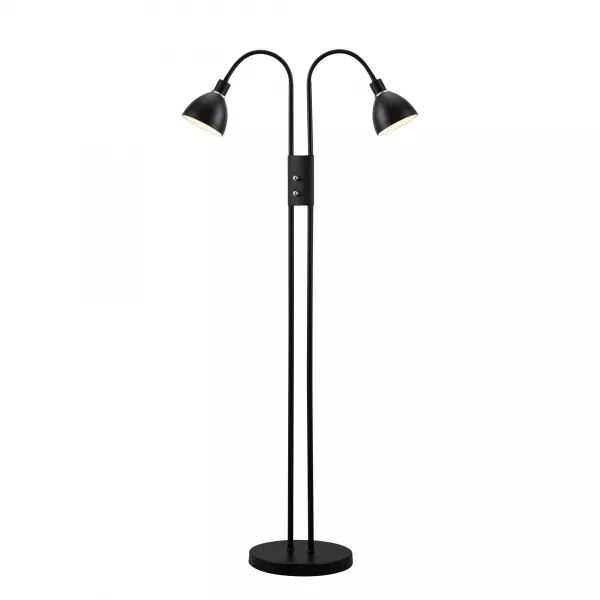 Lampadaire - RAY - M�tal - Noir -  E14 (72224003)