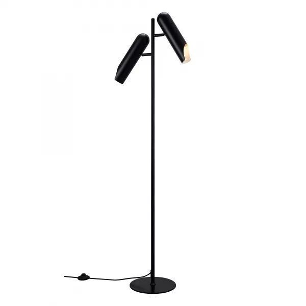 Lampadaire - ROCHELLE - M�tal - Noir -  GU10 (2320314003)