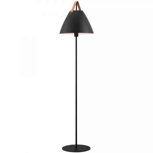 Lampadaire - STRAP - M�tal - Noir -  E27 (46234003)