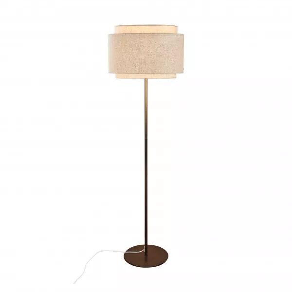 Lampadaire - TAKAI - M�tal - Beige - E27 (2520054018)
