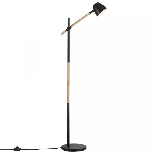 Lampadaire - THEO - M�tal - Noir -  GU10 (2112654003)