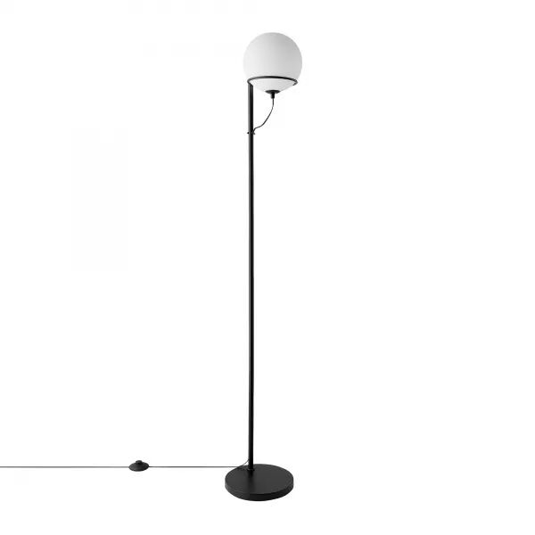 Lampadaire - WILSON - Verre - Noir -  G9 (2412594003)