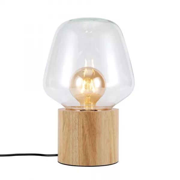 Lampe � poser - CHRISTINA - Bois - Transparent -  E27 (48905014)
