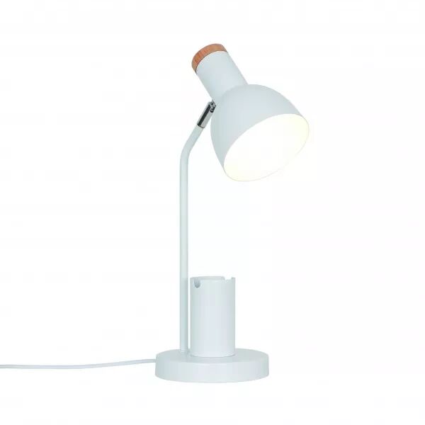Lampe � poser - DEVONE - M�tal - Blanc - E27 (2512405001)