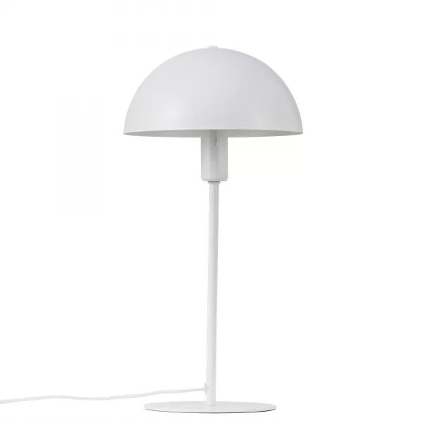 Lampe � poser - ELLEN - M�tal - Blanc -  E14 (48555001)