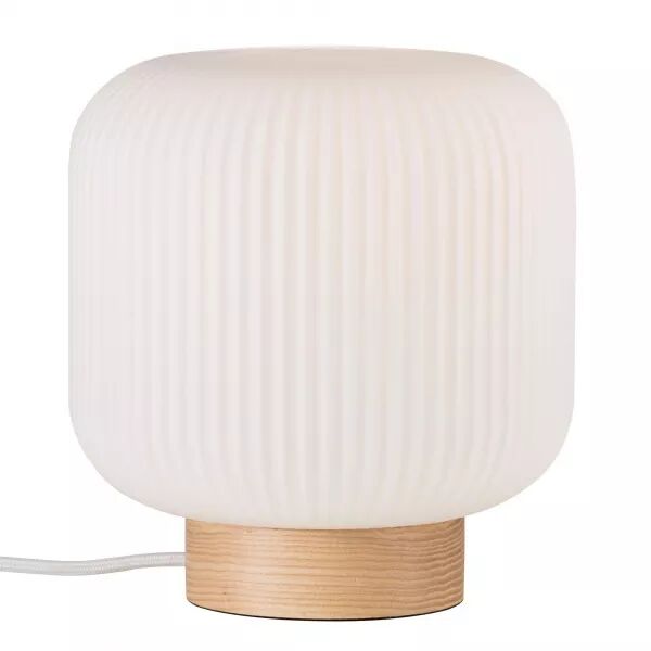 Lampe � poser - MILFORD - Verre - Nature (marron) -  E27 (48915001)