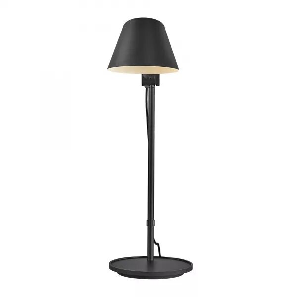 Lampe � poser - STAY - M�tal - Noir -  E27 (2020445003)
