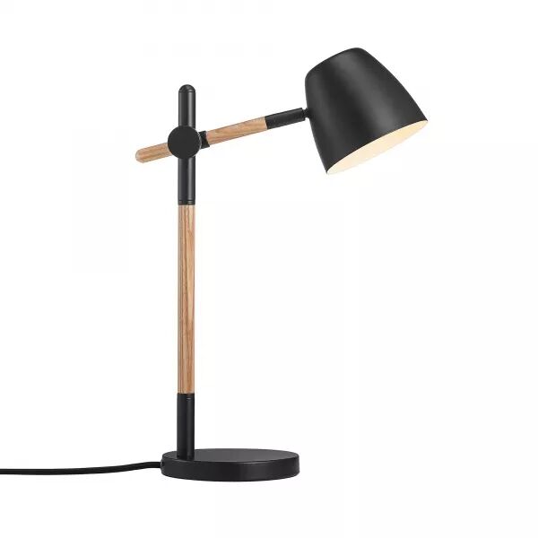 Lampe � poser - THEO - M�tal - Noir -  GU10 (2112645003)