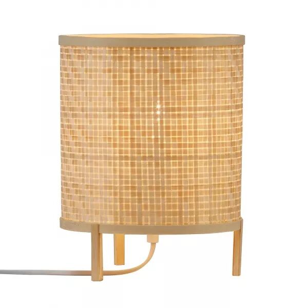 Lampe � poser - TRINI - Bambou - Nature (marron) -  E27 (2011135015)