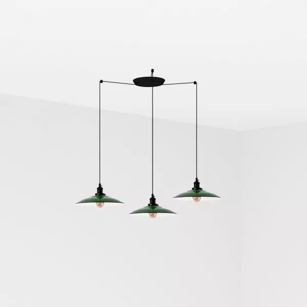 Lang Lampe Suspension Vert 3L (62805-3L)