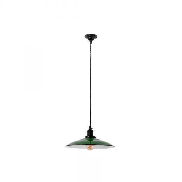 Lang Lampe Suspension Verte (62805)