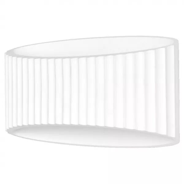 ldv applique plaster band 290mm � culot e27 blanche - lampe non incluse (4058075841345)