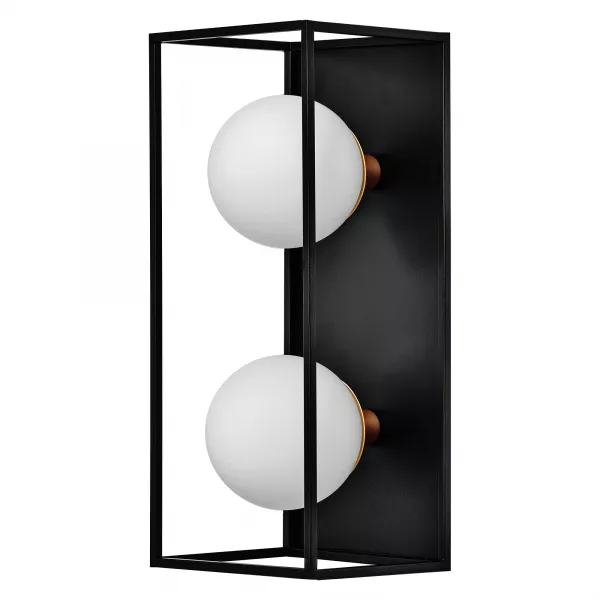 ldv decor square 350x150 ip44 2xg9 noir ledvance (4058075756922)