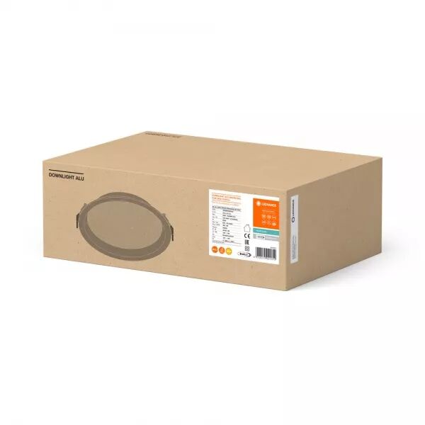 ldv dl alu 200 25w/3000k 2250lm 100� ip44 dali downlight ledvance blanc (4058075091610)