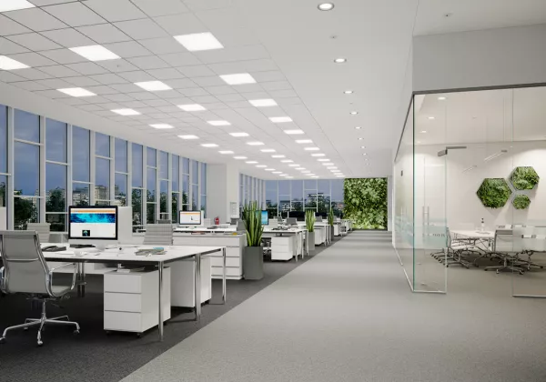 ldv dl pfm dn155 dali 14w/4000k 1600lm ugr19 ip54 downlight dali iot ledvance (4058075459311)