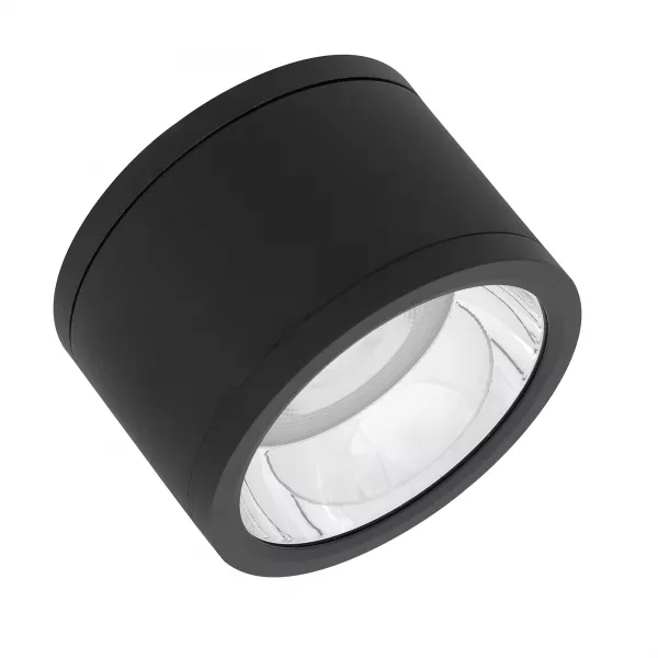ldv dl surface dn160 30w/830 3150lm 36� ip65/ik06 downlight ledvance noir (4058075769090)