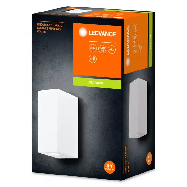 ldv endura classic square updown blanc gu10 ip44 plafonnier ledvance (4058075763685)