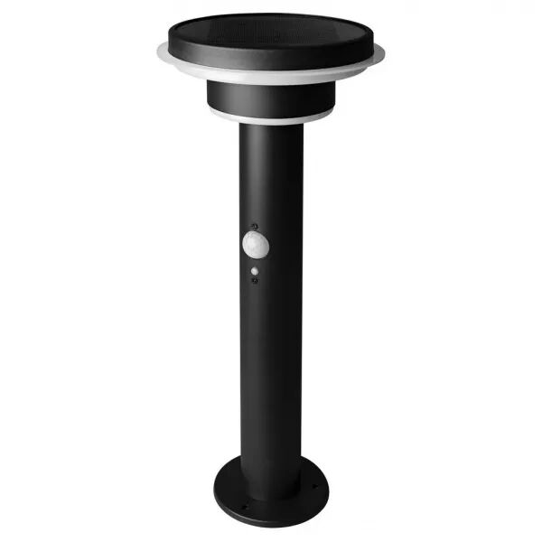 ldv endura solar double circle 40cm 6w/3000k 400lm ip44 noir ledvance borne (4058075392748)